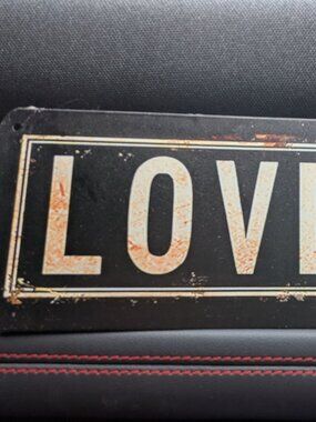 Lovers Lane Street Sign Vintage Retro Street Metal Tin Wall Decor 4x16 In